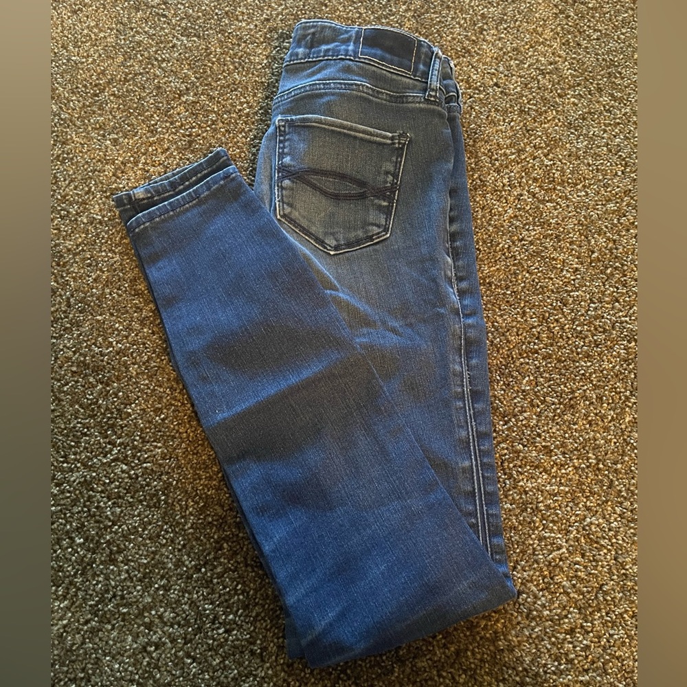 Skinny Blue Jeans